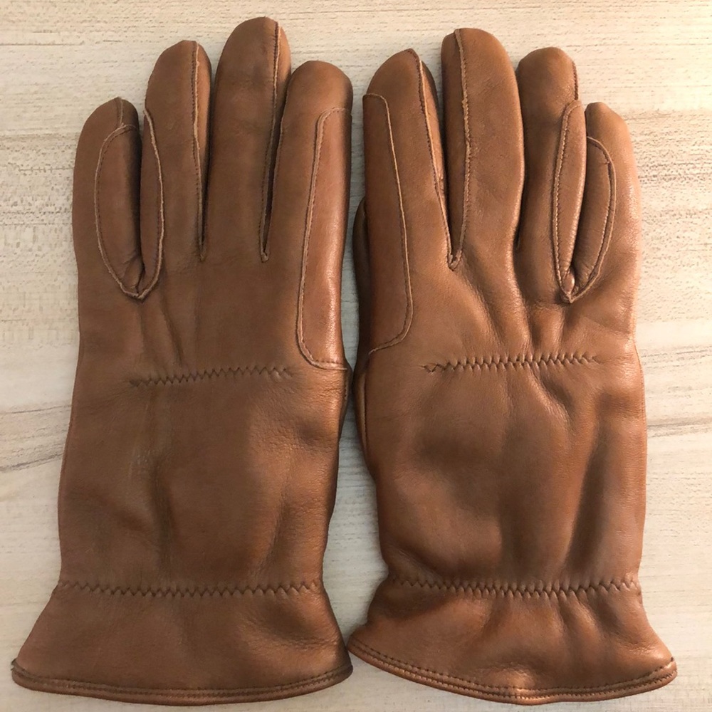 Burberry Leather Gloves size -8 1/2